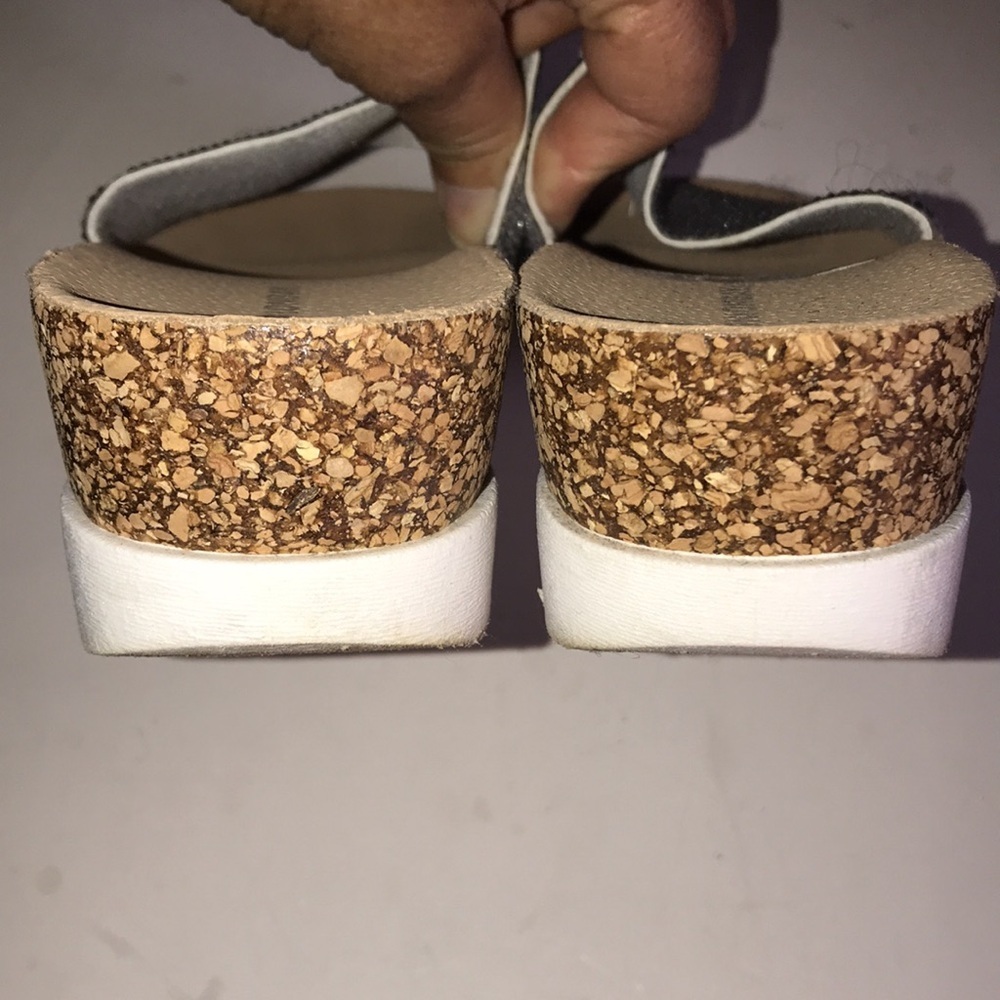 Women's Rhinestone Slide Sandals - Picture 6 of 12